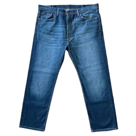 Levi’s 505 Regular Fit Straight Leg Denim Jeans Men’s Size 40x30 - Picture 1 of 11